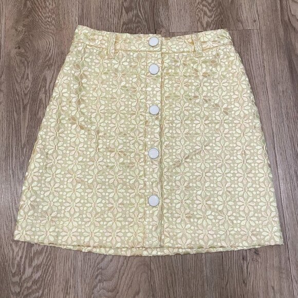 STAUD Vallis Mini Skirt - Size 0 - Picture 1 of 3